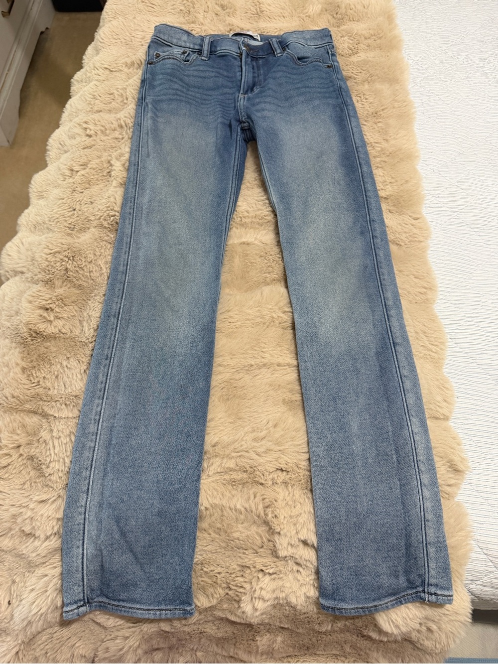 abercrombie kids Light Blue Flare Jeans - Wide Leg